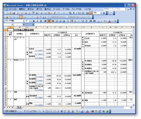 占用調書